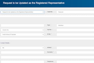 help you add a sars registered representative south africa