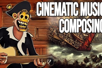 compose a cinematic original song for you films and games
