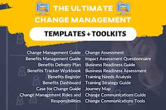 provide premium change management templates used by fortune 100 companies