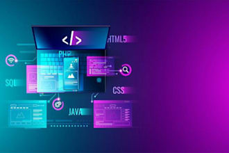 design and develop a modern website using responsive web design