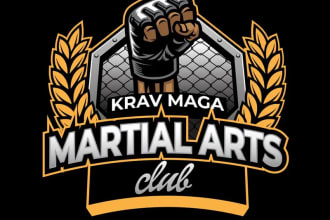 provide amazing martial arts club logo for your corporate
