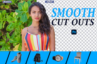 do photo background removal and smooth cutout service