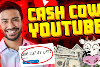 create cashcow videos, cashcow channel, and build your youtube automation