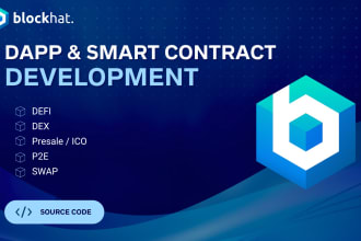 develop a fully functional dapp smart contract and web3