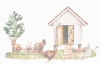 create chicken coop logo