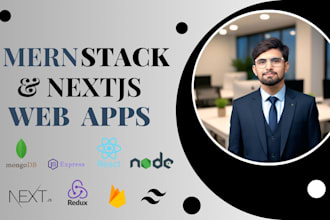 build web app as full  mern stack developer