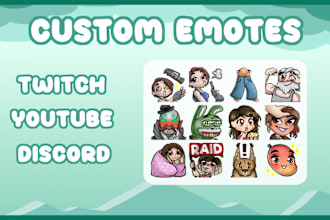 draw fun emotes for discord, twitch and streaming