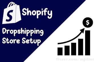 build shopify dropshipping store and complete shopify store setup