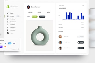 build a passive income dropshipping shopify store,developer