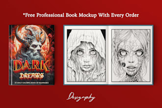 make kdp coloring book cover and interior ready to publish