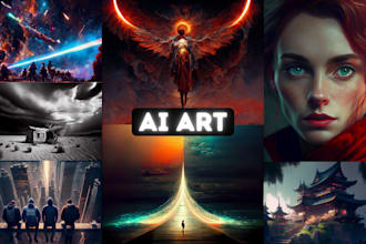 create stunning custom ai art using midjourney