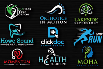 do best medical health hospital dental clinic logo