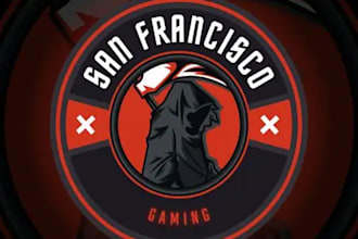 create an unique luxury gaming community logo for your brand