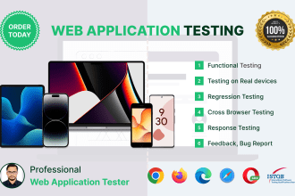perform web application QA testing at cross platform and multiple browsers