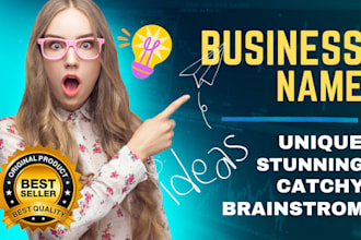 develop top business names, brand names with domains