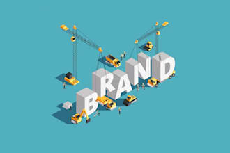 design complete branding or brand identity with guide