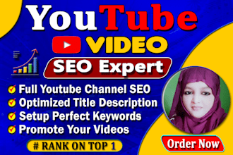rank your youtube videos 1 with professional SEO services