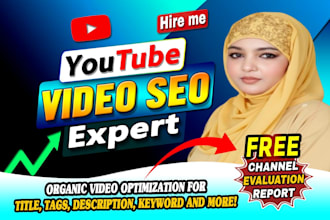 do youtube video SEO to rank your videos on first page and boost views