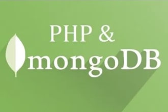 create a website for you in php, ajax and mongodb
