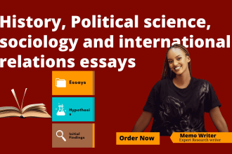 do US history, political science, sociology and international relations projects