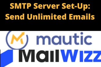setup and configure unlimited SMTP servers on mautic or mailwizz email marketing
