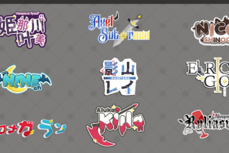 make a vtuber or streamer logo for you