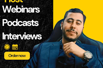 host and present your zoom meeting, webinar, or podcast
