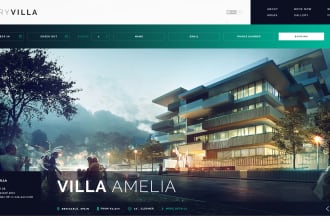 create vacation rental website ,hotel booking website , villa , resort website