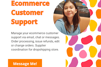 do ecommerce customer support email or chat