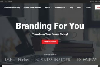 build corporate, consulting, coaching , agency , business , company website