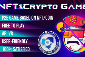 develop blockchain game, nft game and crypto game