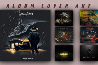 design album cover art or single cover art