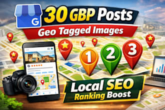 do gmb posts with geotagged images for top ranking