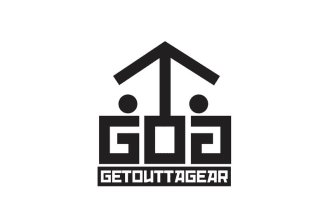 design get outta gear brand original logo