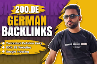 do contextual dofollow monthly SEO german backlinks on high da german websites