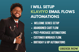 be your klaviyo email marketing, flows, and automation expert
