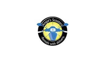 design high quality amazing scooter logo