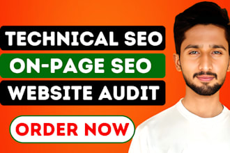 do complete onpage SEO, technical optimization, and site audits for your website
