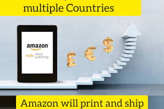 format and publish your book on amazon with kindle direct publishing