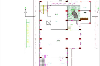 redraw foundation plan and scale accurately in autocad