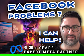 setup, audit, troubleshoot facebook meta business manager, ad account problems