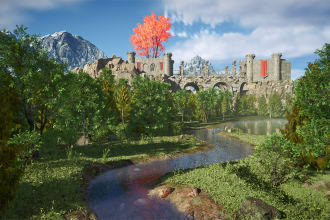 create an environment in unreal engine 5