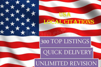 list your business in top 300 USA local citation