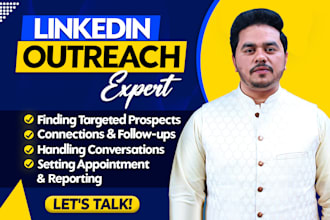 do linkedin outreach for appointment setting