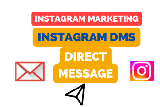 do instagram marketing by manually sending direct message