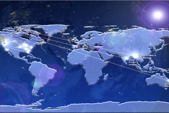 create shiny world maps and glamorous world maps for you