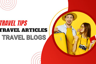 write SEO travel articles and blog