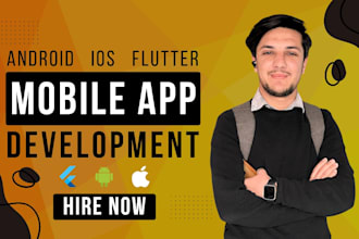 do mobile app development, android and ios app, figma to flutter app developer