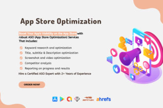 boost app visibility with robust aso app store optimization services