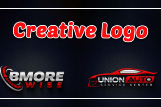 do instant creative and modern logo design